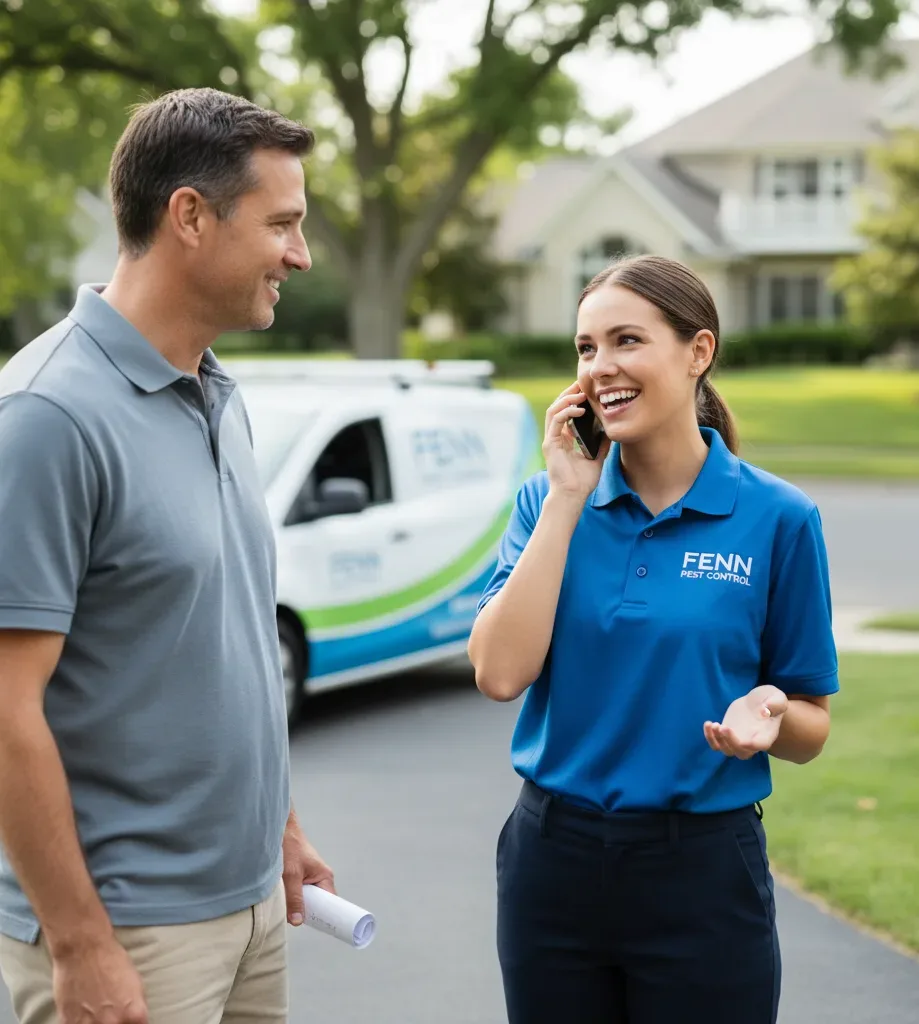 Fenn Pest Control customer support in Girard